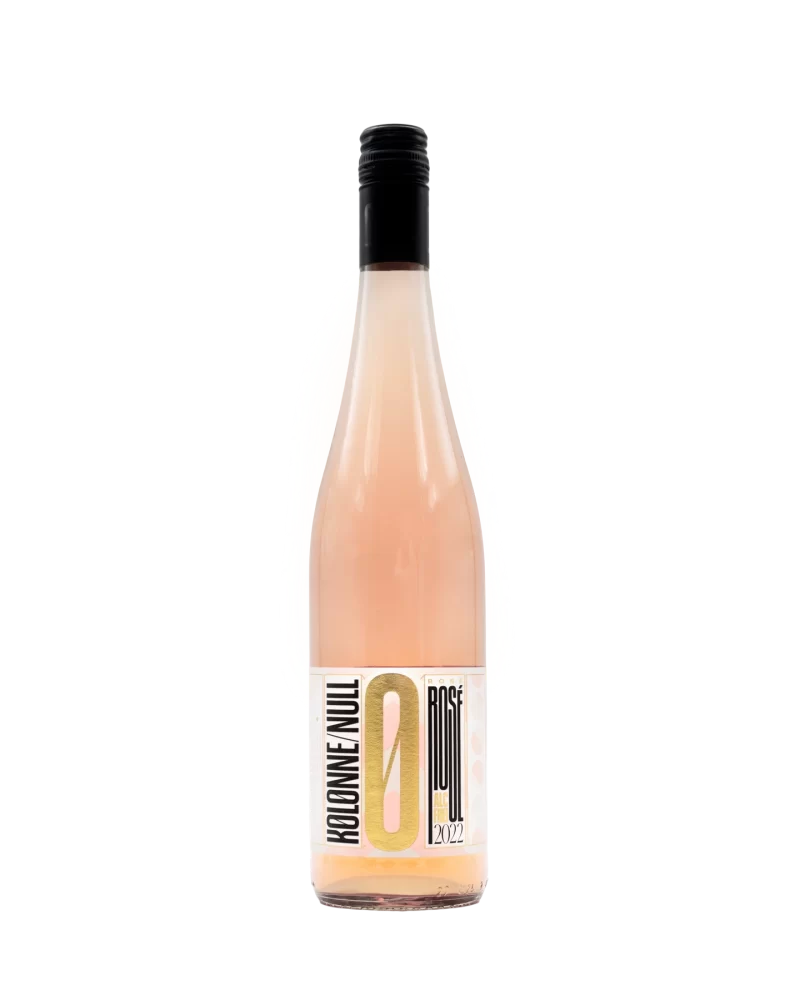 Kiste mit alkoholfreiem Wein Kolonne Null Rosé (6 Stück) – Bild 2
