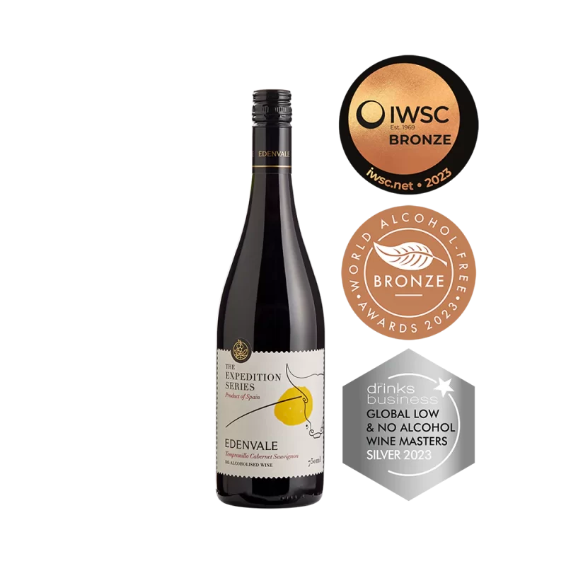 Edenvale Tempranillo Cabernet Sauvignon rode alcoholvrije wijn